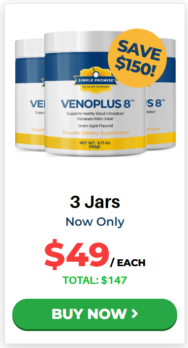 VenoPlus 8 3 bottles